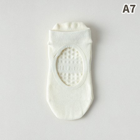 1 Par Pilates sokker til kvinder Rygfri Anti-Slip Åndbar Yoga So