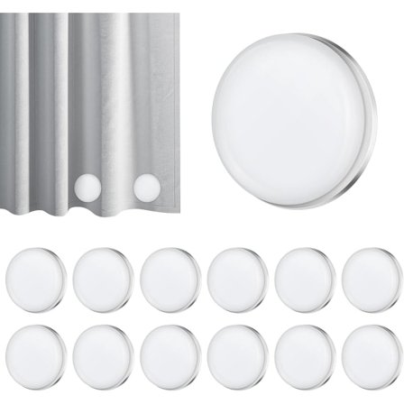 Duschdraperi vikt med silikonbeläggning