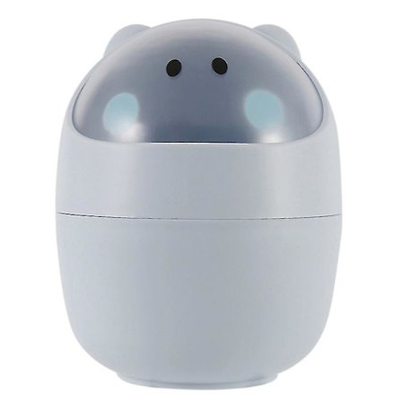 Mini søppelbøtte skrivebord søppelkurv rengjøringsfat kreativ liten skrivebordsarrangør oppbevaringsstøvbin