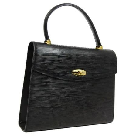 Louis Vuitton Vintage, Pre-owned Leather louis-vuitton-bags Zwart, Dames, Maat:ONE Size,leer