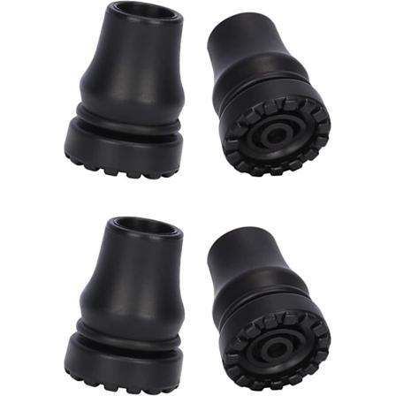 16 mm:n sauvak rki, 4 pakkausta liukastumattomia kumisia sauvak rkien vaihtoja 16 mm:n halkaisijaltaan oleviin tavallisiin sauvoihin, musta