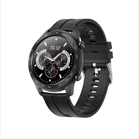Elegant Sort MX5 Smartwatch med Bluetooth-opkald