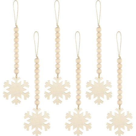 6 stk. juletrehengende treperler Xmas treperle Garlan