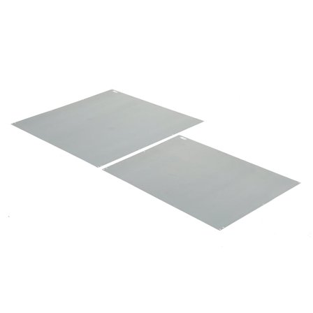 Rear panel MIX, fits closed end frames, 2100x1300 mm, grey