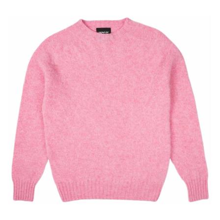 Howlin', Round-neck Knitwear Roze, Heren, Maat:M