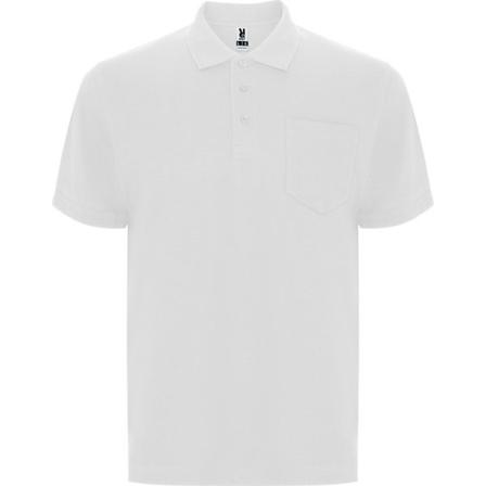 Roly Unisex Vuxen Centauro Premium Kortärmad Poloshirt M Vit White M