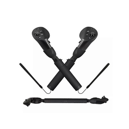 VR Spelhandtag Tillbehör för Meta Quest Pro-kontroller, Handtagsförlängningar för Beat Saber Gorilla Tag-spel, VR Golfklubbsfäste