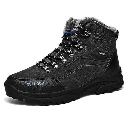 Herre Tursko Mid-Top Varm Fleece Bomullssko Fr9055