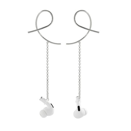 Öronproppar Öronkrokar Remhållare Kedja Lämplig för AirPods