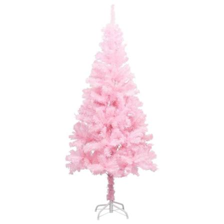 Vidaxl Plastgran Med Fot Och Led Rosa 150 Cm Pvc Rosa