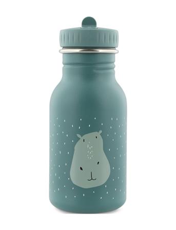 Bottle 350Ml - Mr. Hippo Home Meal Time Water Bottles Grön Trixie Baby