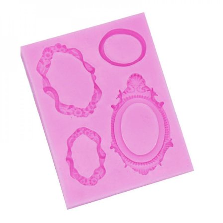 Ram Spets Spegelform Form