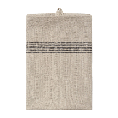 Åhléns Home Kökshandduk med ränder CHEFFY 50x70 cm Kökstextil Beige ONESIZE