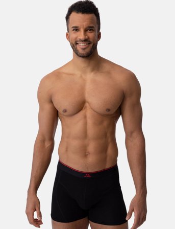 Danish Endurance Men's Bamboo Trunks - Black - L