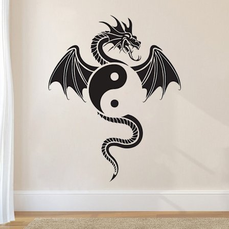 Japansk drake vägg klistermärke