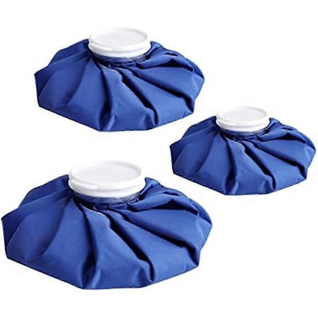 Återanvändbar Ispåse 3st - Flexibla Kyl- & Värmepåsar för Sportskador, Första Hjälpen, Vattentäta Påfyllningsbara Gelpåsar