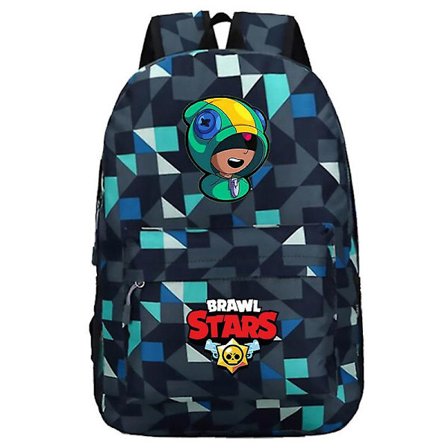 BRAWLSTARS Vildmarkskamp Drenge og Piger Rygsæk