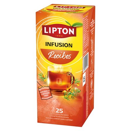LIPTON Te Relax Rooibos Infusion 25/fp - Lyreco - Kök och servering - Kaffe och te - Te