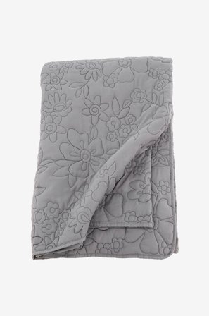 Venture Home - Päiväpeite Niki - Harmaa - Päiväpeitteet - 260X260 - - Homeroom