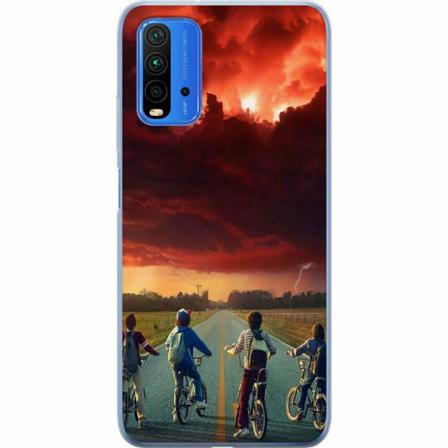 Xiaomi Redmi Note 9 4g Genomskinligt Skal Stranger Things