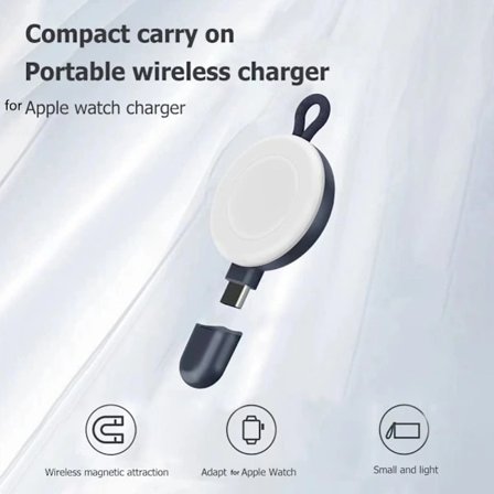 Bärbar trådlös laddare för iWatch Type C USB C