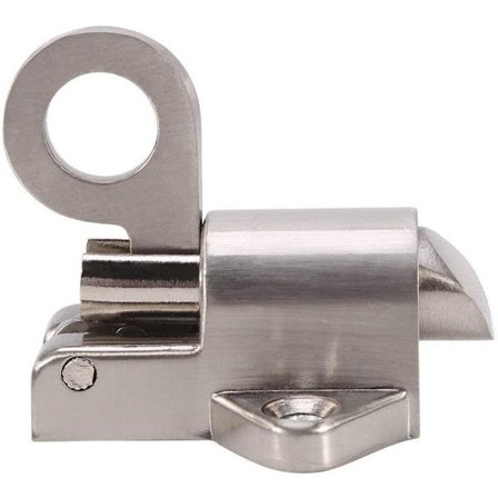 Zink Bolt Lås Zinklegering Sikkerhedslås Vindue Dør Ovenlysvindue Hængsel med Fjeder Trækring til Vindue, Port, Toilet, Soveværelse