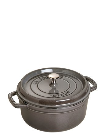 STAUB La Cocotte - Round Cast Iron - Grey - 5.2L