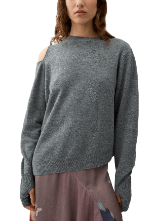 Rodebjer Acer Sweater Stickat Dam Grå M