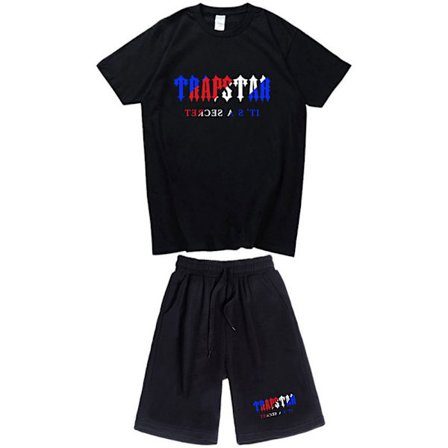 Mäns mode T-shirt lös mångsidig sport set 20