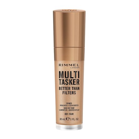 Rimmel Multi-Tasker Better Than Filters Face Primer, Glow Booster and Highlighter 001 Fair, Makeup, Ansigt, Primer