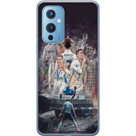 Yhteensopiva Puhelinkuori OnePlus 9 Cristiano Ronaldo Al-Nassr Portugali ikoninen hyökkääjä ja kaikkien aikojen paras maalintekijä, jolla on vertaansa