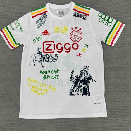 25-26 AFC Ajax Special Edition Fotbollströja T-shirt S-2XL Vit White XL