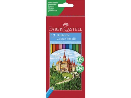 FABER-CASTELL Färgpenna Slott 12/fp - Lyreco - Skola och förskola - Pennor och tillbehör - Färgpennor - Standard