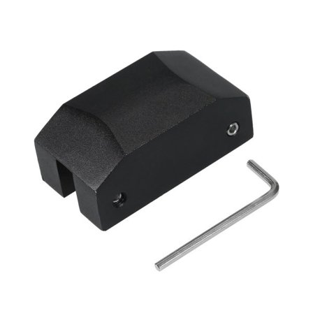 Billet Anodisert Svart Aluminium Jekkplate Adapter Gulvjekk Løfteplate for Camaro 5. Gen Reservedeler