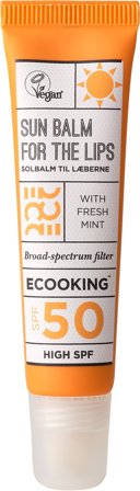 ECOOKING Lip Balm SPF 50 Mint, Skincare, Ansigtspleje, Læbepleje