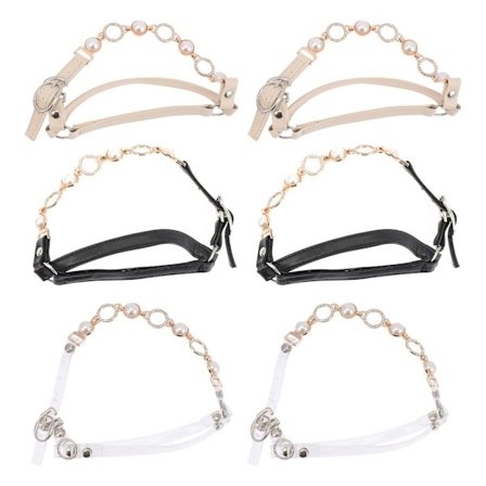 3 par skridsikre sko ankelstropper aftagelig skorem til damehøje hæle