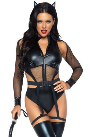Leg Avenue Criminal Kitty S Rollspel & Maskerad - Blushme.se