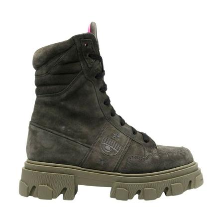 Chiara Ferragni Collection, Chiara Ferragni Boots Green Groen, Dames, Maat:36 EU