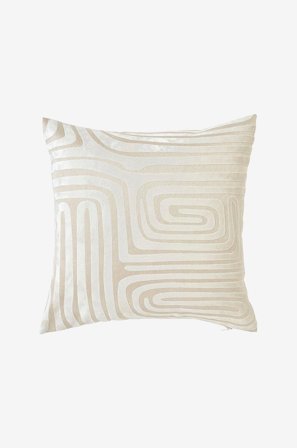 Svanefors - Kuddfodral Molly 45x45 cm - Vit - Prydnadskuddar & kuddfodral - 45X45 - Från Homeroom