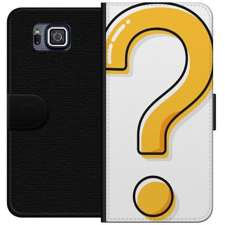 Yhteensopiva Lompakkokotelo Samsung Galaxy Alpha Kysymysmerkki