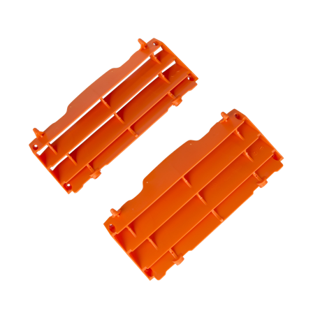 Polisport Radiator Guards Orange - KTM 144 SX 2007-2008