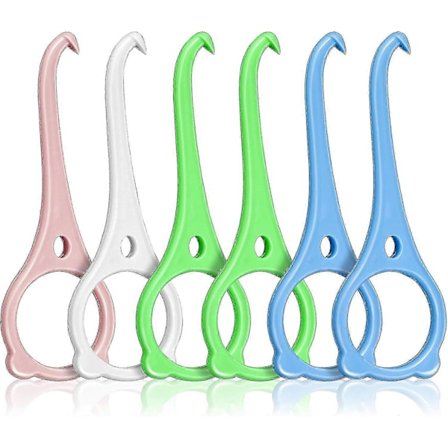 Aligner Borttagningsverktyg, 6 st Osynlig Tandborttagning Aligner Tuggar Borttagningsverktyg Kit Aligner Tandkrok Oral Korrigerare Retainer Borttagare