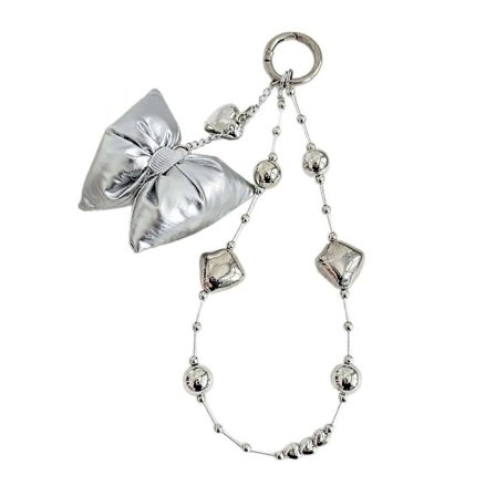 Håndlavet Perlebesat Telefonkæde Vedhæng Telefon Snor Mobiltelefon Reb Armbånd Mode Nøglering Nøglering Til Kvinder Smykker(h})