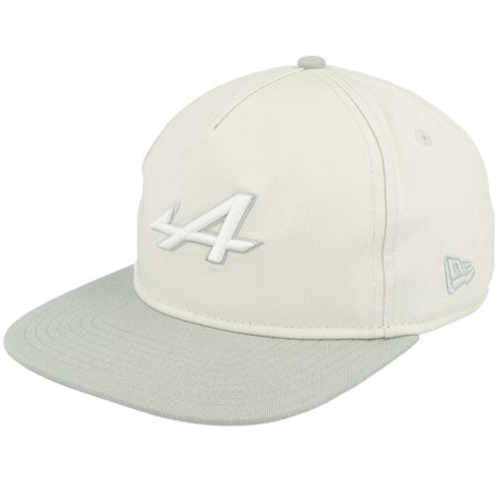 New Era - Beis unconstructed Gorra - Alpine F1 25 Acid Wash Golfer Stone/Pale Green Snapback @ Hatstore