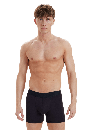 Resteröds Bambu, Boxer "gunnar", 3-pack, Bordeaux Kalsonger Herr Svart M