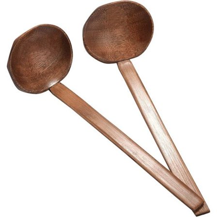 2 stk. Japanske suppeskeer med langt håndtag, japanske suppeskeer med langt håndtag, skildpaddeskal, varm grydeske, ramenske