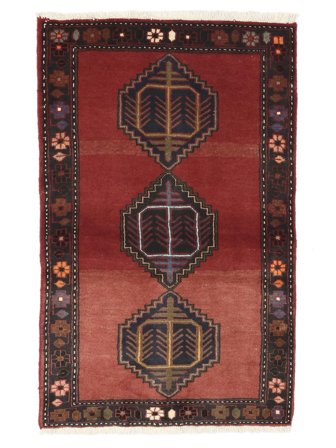 Hamadan Rug 77X122 Wool, Persia