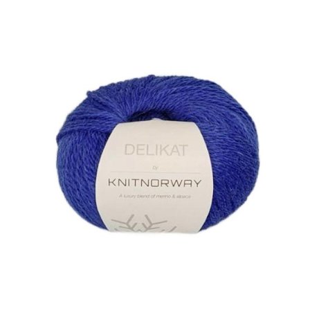 Knit Norway Garn Delikat Royal-Blue 510, 50g