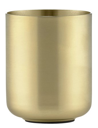 Zone Denmark Tandbørstekrus Ume - Gold - 8.3X8.3X10.3CM