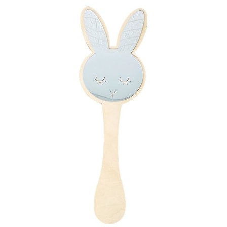 1 stk. Påske Barn Speil Fest Dekorativt Speil Kaninmønster Speilrekvisitt